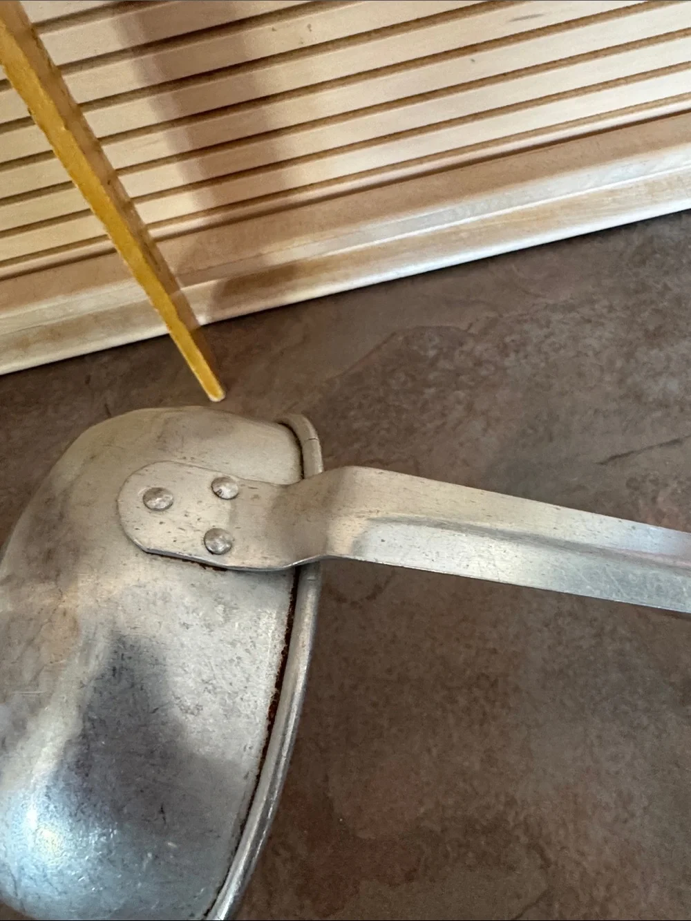 Silver Metal Serving Ladle - Multipurpose Kitchen Scoop